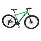 Bicicleta Aro 29 Bike Gti Roma Quadro Aluminio 24 Marchas Suspenção Freio Hidráulico Confortável