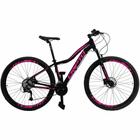 Bicicleta Aro 29 Cripto 24 Marchas Shimano e Freio a Disco