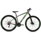 Bicicleta Aro 29 Free Action Flexus 3.1 21V Alumínio Quadro 17 Grafite/Verde