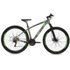 Bicicleta Aro 29 Free Action Flexus 3.1 Shimano Quadro 17 Grafite/Verde