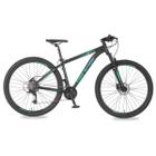 Bicicleta Aro 29 Free Action Flexus 4.0 Quadro 17 Alumínio Grafite/Acqua