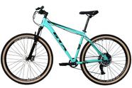 Bicicleta Aro 29 Gta 12v Kit 1x12 Alumínio Freios Hidráulicos K7 11/50d Garfo Com Trava Pneu com Faixa Bege - Acqua