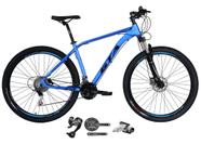 Bicicleta Aro 29 Gta Insane Câmbios Shimano Altus 27v Freios Hidráulicos Garfo com Trava no Ombro - Azul