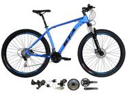 Bicicleta Aro 29 Gta Inse 2x9 Freios Hidráulicos Garfo Com Trava 18v Alumínio - Azul