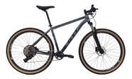 Bicicleta Aro 29 Gti Roma 12v Garfo com Trava K7 11/50 Freios Hidráulicos Kit 1x12 - Cinza/Preto