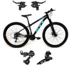 Bicicleta Aro 29 Gti Roma 21 Velocidades Aluminio Câmbios e Trocadores Shimano