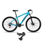 Bicicleta Aro 29 GTI ROMA 24 Velocidades Alumínio MTB C/ Câmbio Traseiro SHIMANO