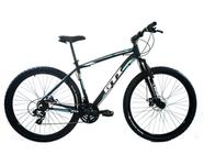 Bicicleta Aro 29 GTI Roma 27v Hidráulico K7 e Trava