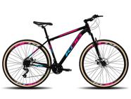 Bicicleta Aro 29 KOG 24V Unissex Freio Disco Pneu Bege