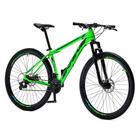 Bicicleta Aro 29 Krw Alumínio 21 Velocidades Marchas Freio a Disco Suspensão dianteira Mountain Bike S3