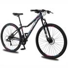 Bicicleta aro 29 KRW Alumínio 24 Velocidades Marchas Freio Hidráulico Suspensão dianteira Mountain Bike KR2