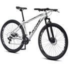 Bicicleta Aro 29 KRW Alumínio Shimano TZ 21 Vel Freio a Disco Ltx S21