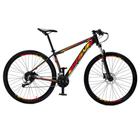 Bicicleta Aro 29 KRW Spotlight Alumínio Shimano Altus 24 Vel Hidráulico Suspensão c/ trava SX17