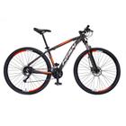 Bicicleta Aro 29 KRW Traction Alumínio Shimano TZ 24 Vel Freio Hidráulico SX7