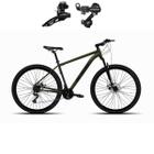 Bicicleta Aro 29 KSW XLT 100 21 VELOCIDADES ALUMINIO MTB C/ Câmbios SHIMANO