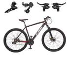 Bicicleta Aro 29 KSW XLT 100 24 Velocidades Alumínio MTB Câmbios e Trocadores SHIMANO