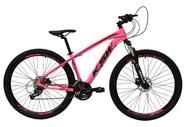 Bicicleta Aro 29 Ksw Xlt 27v Câmbios Shimano Altus Freios Hidráulicos Garfo Com Trava - Rosa