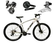 Bicicleta Aro 29 Ksw Xlt Câmbios Shimano Altus 24v K7 Alumínio Freios Hidráulicos Garfo Com Trava - Branca