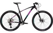 Bicicleta Aro 29 Oggi BW 7.2 11v Deore - Preto/Verde/Pink