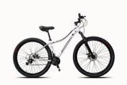 Bicicleta Aro 29 Panther Magno Feminina Branco 21V Câmbios Shimanos