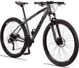 Bicicleta Aro 29 Raider Z3X 27V Câmbios Shimano Freio Hidráulico Susp com Trava Bike MTB Alumínio