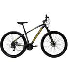 Bicicleta Aro 29 SAIDX Galant PRO Bike com Quadro de Alumínio, 21 Marchas e Câmbios Indexáveis