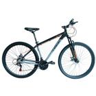 Bicicleta Aro 29 - Tam. 19 - 21V - ELLEVEN Gear - Preto e Cinza Camb. Shimano