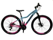 Bicicleta aro 29 thor, fem, freio a-disco, 21 marchas