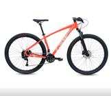 Bicicleta Aro 29 TSW Hunch Plus - 27V Tam. 17 Flamingo 2021/2022 Câmbios e Freios Hidr. Shimano