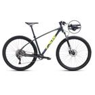 Bicicleta Aro 29 TSW Jump Deore 10V 2021/2022 Quadro 19 - Preta / Amarela - Freios Shimano MT200