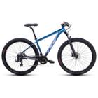 Bicicleta aro 29 tsw ride plus 21v azul/cinza