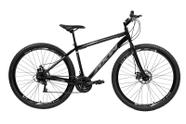 Bicicleta AXW Aço Carbono Aro 29 Freios a Disco 21 Marchas + Acessório