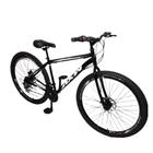 Bicicleta AXW Aço Carbono Aro 29 Freios a Disco 21 Marchas