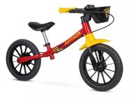 Bicicleta Balance Bike Equilibrio Sem Pedal Aro 12 Fast Vermelho - Nathor