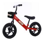 Bicicleta Balance Infantil 12 Sem Pedal Vermelho - Importway