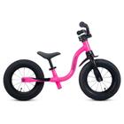 Bicicleta Balance Infantil Nathor Aro 12 Raiada 2 Rosa