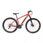 Bicicleta Bike Aro 29 KSW XLT 200 MTB Alumínio 21V Marchas Rapid Fire Cabeamento Superior Interno