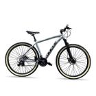 Bicicleta bike ducce vision aro 29 gt x1 prata/preto