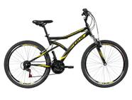 Bicicleta Caloi Andes Aro 26 Freio V-Brake Cor Preto Amarelo