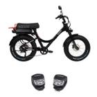 Bicicleta Caloi E-Mobylette Aro 20 7v A22 Pisca Sinalizador