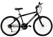 Bicicleta Dalannio Bike Stroll Aro 26 Masculina 18 Marchas Preta