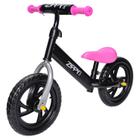 Bicicleta De Equilibrio Bike Aro 12 Cor Rosa Com Banco Regulável - Zippy Toys