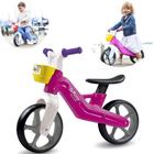 Bicicleta De Equilíbrio Brinquedo Infantil Bike de Passeio sem Pedal Menino Menina