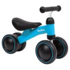 Bicicleta de Equilíbrio Infantil 4 Rodas Sem Pedal Buba Azul