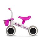 Bicicleta De Equilíbrio Infantil S/ Pedal Kit Kat 4 Rodas W