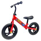 Bicicleta de equilíbrio sem pédal vermelho - DMTOYS