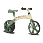 Bicicleta De Equilíbrio Verden Balance Safari Baby - Bege/Verde Militar