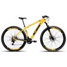 Bicicleta de Marcha Aro 29 Ksw Xlt 21 Vel. Amarelo Mcz5