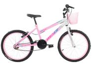 Bicicleta de Menina Infantil Passeio Aro 20 Wendy Cestinha