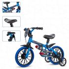 Bicicleta de Menino Infantil Bike com Rodinhas Masculina Aro 12 Nathor